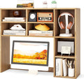 Tangkula Desktop Bookshelf, 3-Tier Desk Display Rack Organizer
