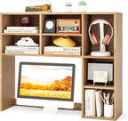 Tangkula Desktop Bookshelf, 3-Tier Desk Display Rack Organizer by TANGKULA