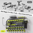 YFFSRJDJ Power Tool Organizer Wall Mount - Image 6