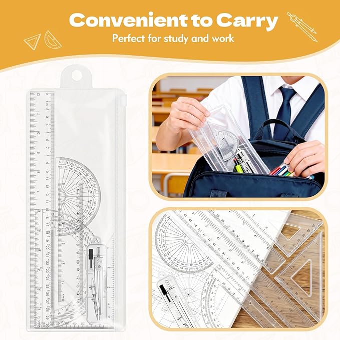 Geometry Set - 7Pcs Geometry Kit - Image 7