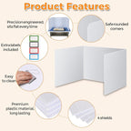 4-Pack Classroom Privacy Shields - Image 3