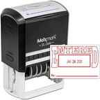 MaxMark Large Self-Inking Rubber Date Office Stamp by Maxmark