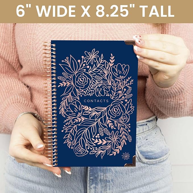 bloom daily planners Hardcover Contacts Address & Password Book - Image 5