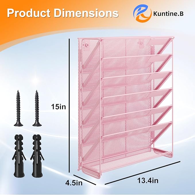 Kuntine.B Wall File Organizer - Image 2