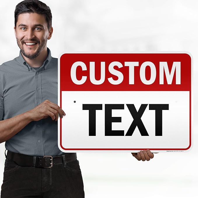 Custom Sign, Custom Sign for Business, Indoor/Outdoor use. 18x24 Inches - Image 2