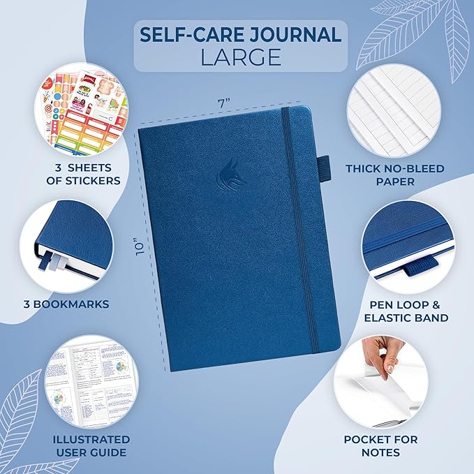 Clever Fox Self-Care Journal – Wellness & Daily Reflection Notebook – Mental - Image 5