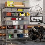 Regal Altair 24" Deep x 60" Wide x 74" Height Wire Shelving Kit | 8-Tier | NSF - Image 5