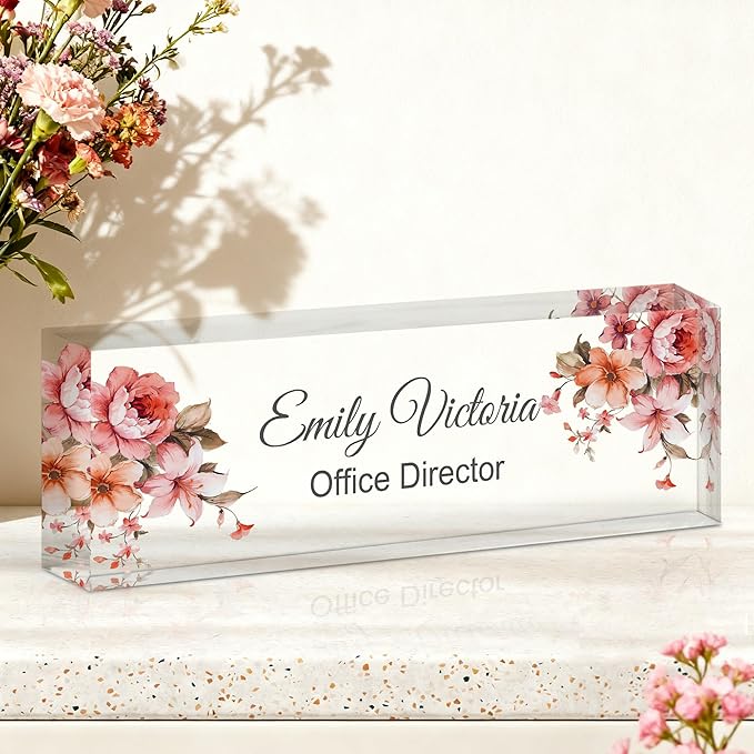 Ship Next Day-Custom Name Plate by Unknown