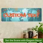 Custom Sign, Custom Street Sign, 11 Font Colors, 13 Font Styles, 4 Hole Options - Image 4