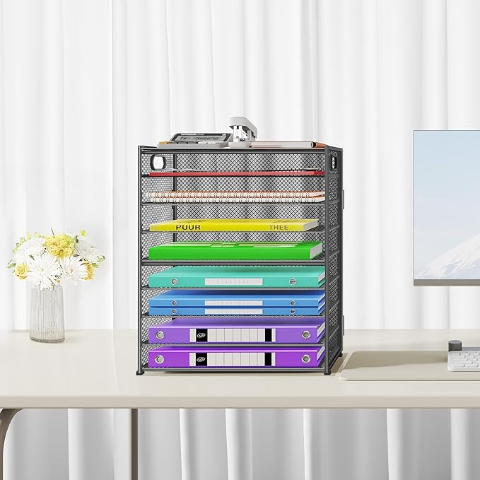 Cawukege 9 Tier Paper Organizer - Image 6