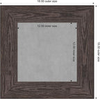 Amanti Art Black Framed Magnetic Board 18x18 X-Small Vision Board - Image 4