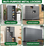 SUPEER Metal Lockers for Employees - Image 4