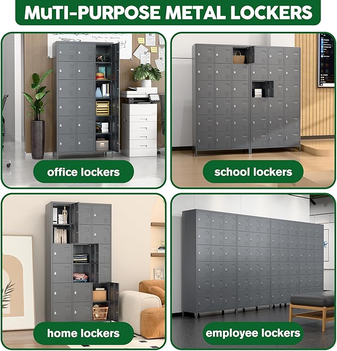 SUPEER Metal Lockers for Employees - Image 4