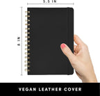 PAPERAGE Lined Spiral Journal Notebook, 3 Pack, 160 Pages, Medium 5.5 inches x - Image 2