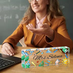 Personalized Name Plate for Desk, Custom Acrylic Desk Name Sign, Office - Image 4