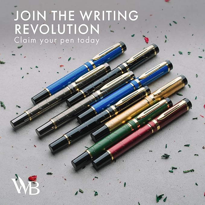 Wordsworth & Black Primori Fountain Pen Set; Extra Fine Nib, Gift Case - Image 6