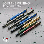 Wordsworth & Black Primori Fountain Pen Set; Medium Nib, Gift Case, 24 Ink - Image 6