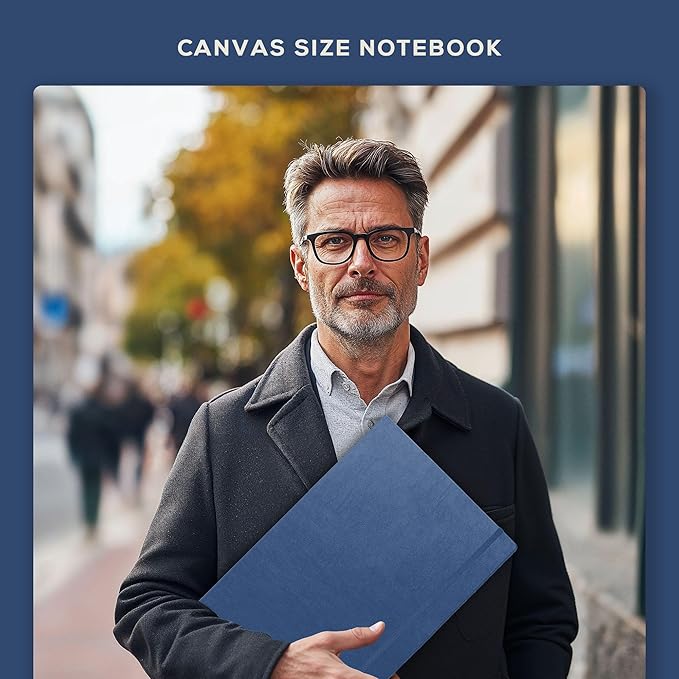 Beechmore Books A3 Sketchbook – 11.7x16.5 Premium Vegan Leather Bound Extra - Image 7