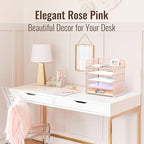 Supeasy 5 Trays Paper Organizer Letter Tray - Image 2
