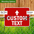 Custom Arrow, Custom Directional Sign, Up Arrow, 18x24 Inches, 55 mil thick - Image 5