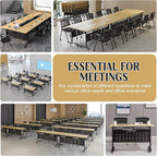 Conference Table, 55.1''Folding Conference Room Table - Image 6