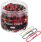 NEEWAY 200pcs Large Paper Clips, 2 Inch Jumbo Paper Clip, Ceative Colored by NEEWAY