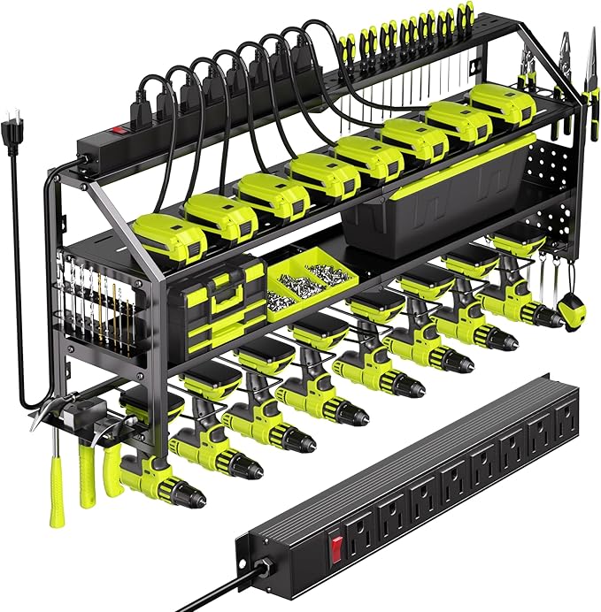 YFFSRJDJ Power Tool Organizer Wall Mount by YFFSRJDJ