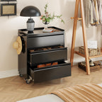 aobabo garage storage cabinet with 3 drawers and on a desk or shelf
