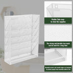 EASEPRES 6 Tier Mesh Hanging Wall File Organizer, Desk Vertical Mail Paper - Image 4