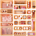 Vtopmart 25 PCS Plastic Drawer Organizers Set, 4-Size Versatile Bathroom and by Vtopmart