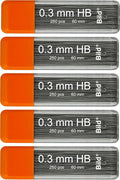 Bild Premium 1250 Leads of 0.3 mm HB Mechanical Pencil Lead Refills by Bild