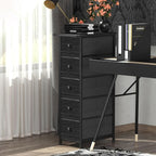 GiftGo Narrow Dresser Vertical Slim Dresser Chest of Drawers Skinny Storage - Image 6