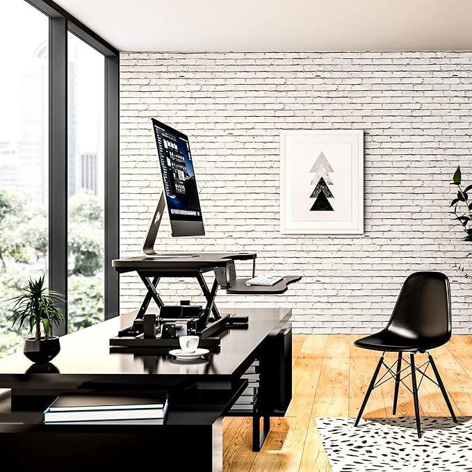 VERSADESK® PowerPro™ 40” x 24” Standing Desk Converter | 40 inch Electric - Image 8