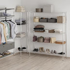 Regal Altair 18" Deep x 60" Wide x 74" Height Wire Shelving Kit | 5-Tier | NSF - Image 7