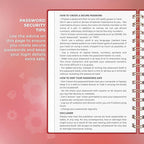 Clever Fox Password Book Spiral – Internet Address & Password Organizer - Image 5