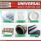 Super Glue Gel & Liquid, Single Use Strong Cyanoacrylate Adhesive - Image 5
