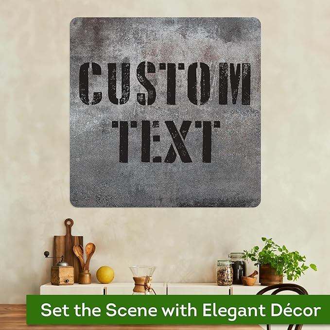 Custom Sign, Custom Street Sign, 11 Font Colors, 13 Font Styles, 4 Hole Options - Image 4
