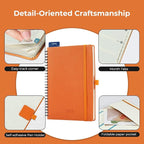 IN-LUXPRO Planner 2026 Daily Weekly and Monthly, 12 Months Spiral Bound - Image 6