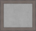 Amanti Art Grey Framed Magnetic Board 25x29 Medium Vision Board by AmantiArt