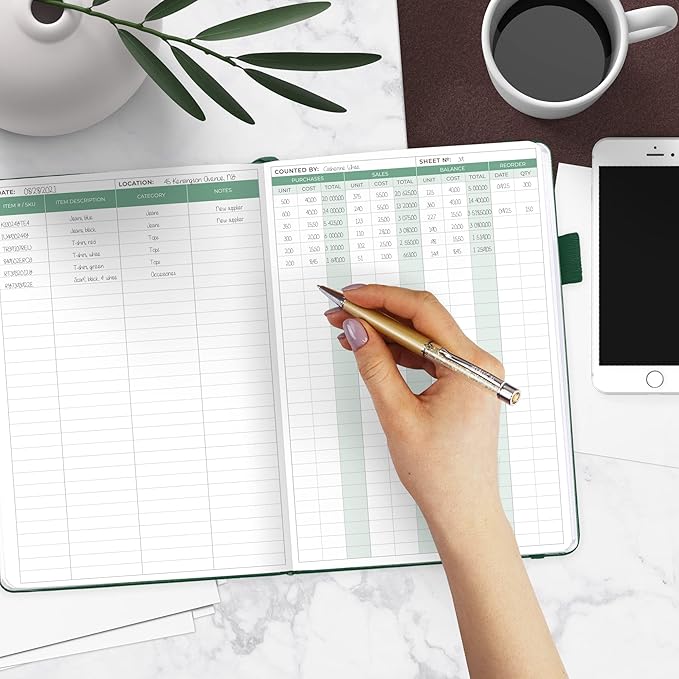 Clever Fox Inventory & Sales Log Book - Image 6