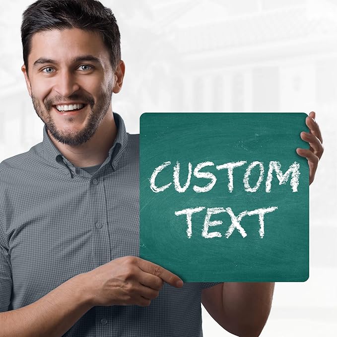 Custom Sign, Custom Street Sign, 11 Font Colors, 13 Font Styles, 4 Hole Options - Image 2