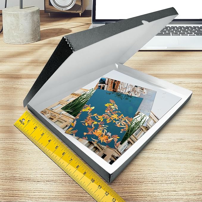 Golden State Art, Archival Folio Storage Box 11x14, Clamshell Design - Image 3