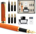 Wordsworth & Black Calligraphy Pen Gift Set, Includes Ink Bottle, 6 Ink by WordsworthBlack