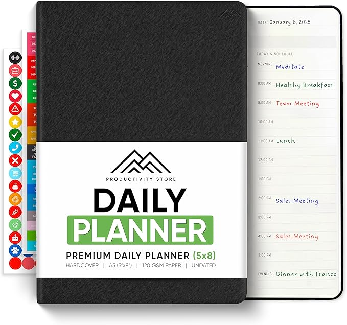 Daily Planner 2026 by PRODUCTIVITYSTORE