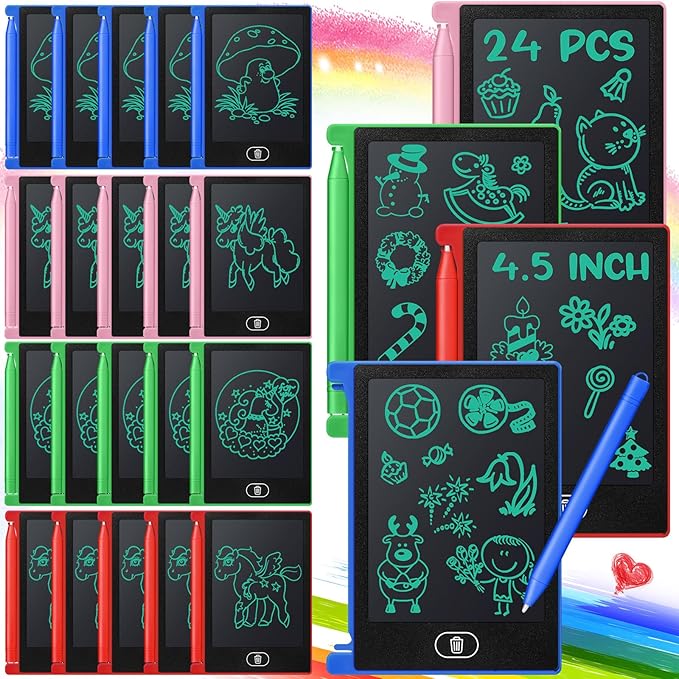 Zhehao 24 Pack LCD Mini Writing Tablet by Zhehao