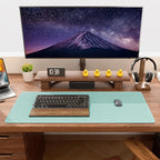 Auhoahsil Felt Desk Mat, Minimalist Large Mouse Pad XL 31.5 x 11.8 in, Desk Matt - Image 7