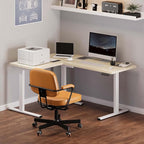 FLEXISPOT L Shaped Standing Desk, 63 x 47 Inch Electric Height Adjustable - Image 2