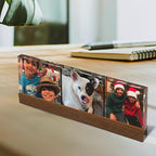 Artblox Personalized Office Desk Name Plate Custom Photo Prints On Acrylic Glass - Image 2