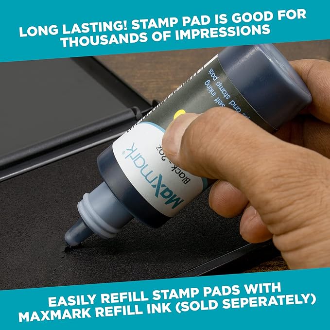 MaxMark Large Gray Stamp Pad - Image 4