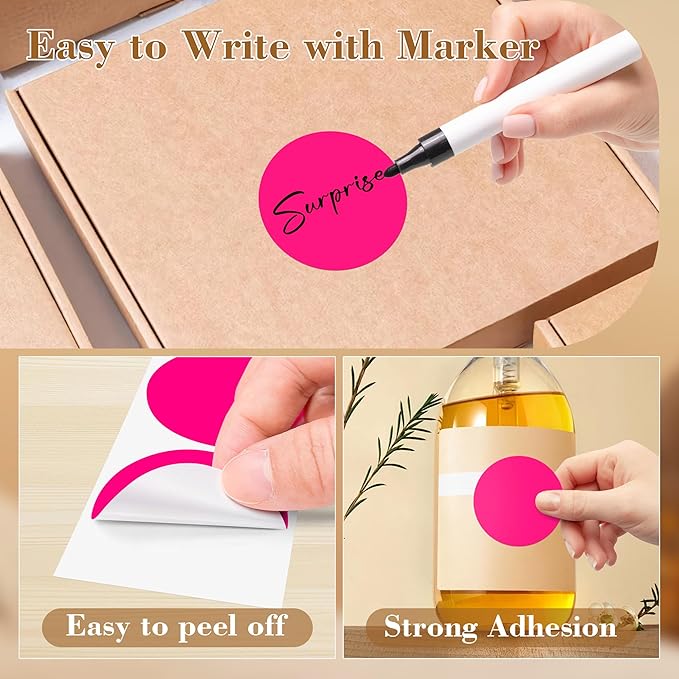 2 Inch Color Coding Round Labels - Image 3